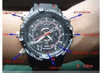RELOJ CAMARA ESPIA DORAL KENDALL