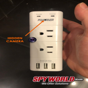 Hidden Camera Surge Protector